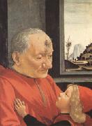 Portrait of an Old Man with a Young Boy (mk05), Domenico Ghirlandaio